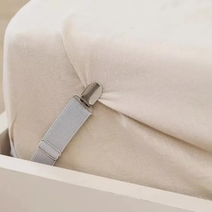 Attaches de drap de lit réglables