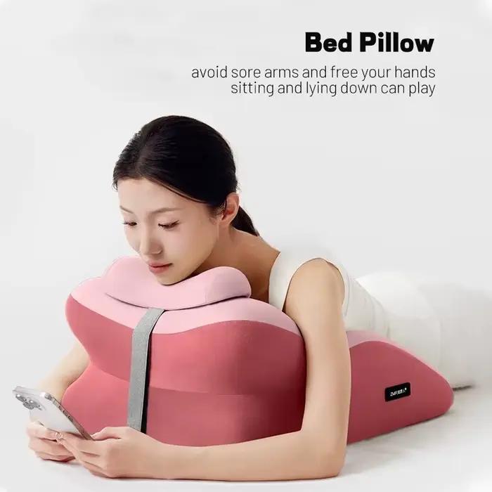 Coussin de lit réglable multifonctionnel pour reflux acide et position couchée sur le ventre, cadeaux