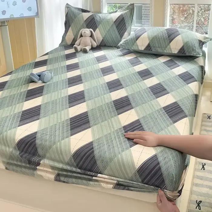 Juste de protection pour matelas en pur coton, housse de protection 100% coton, non ald et anti-poussière, pièce unique