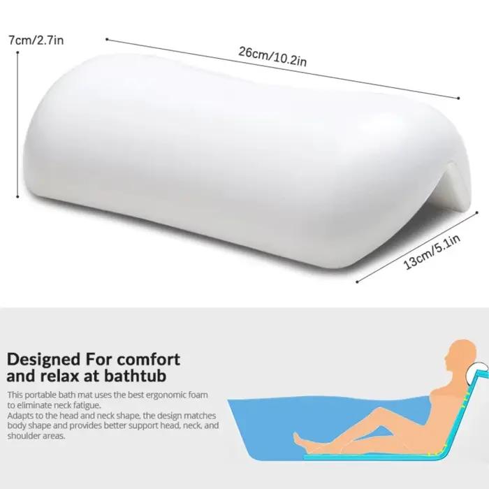 Coussin de bain antidérapant