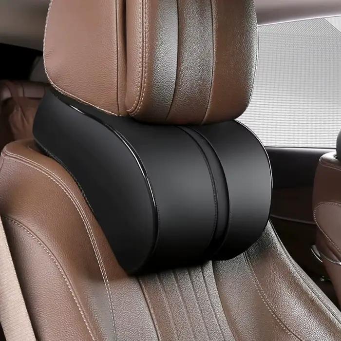 Oreiller appui-tête en mousse à mémoire de forme pour voiture Ultimate Comfort – Conception ergonomique pour soulager la pression, ultra doux et peluche pour une longue durée