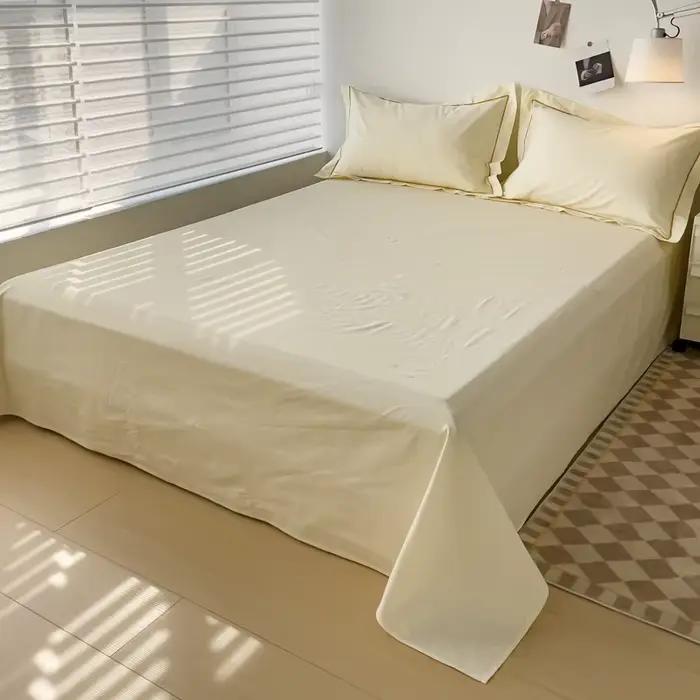 Drap de lit en coton égyptien doux