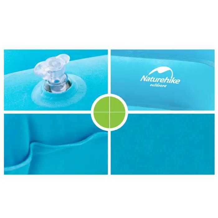 Naturehike – oreiller gonflable ultraléger et doux, pliable, Portable, confortable, pour Camping, voyage, randonnée, accessoires de plein air