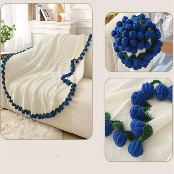 Couverture tissée finie
