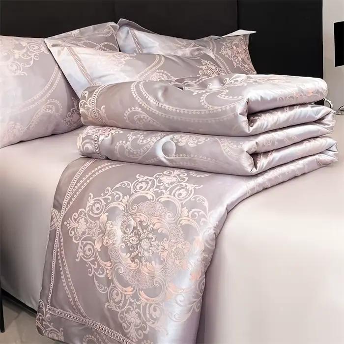 Couette d'été en soie glacée lavée