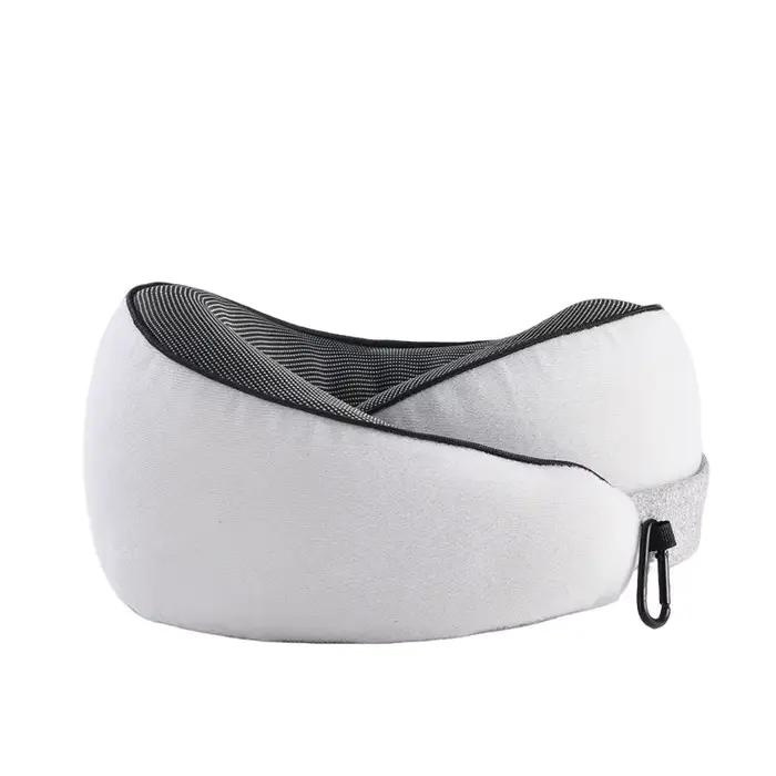 Oreiller en forme de U en mousse à mémoire de forme, pliable, Support de cou, voyage, avion, voiture, coussin de repos, doux, confortable, Portable