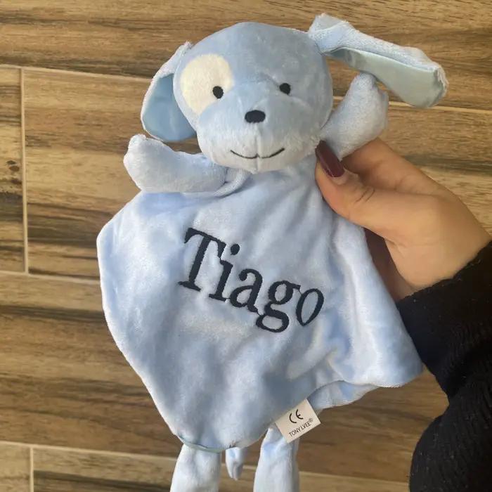 Poupées en peluche confortables personnalisées avec noms pour bébé