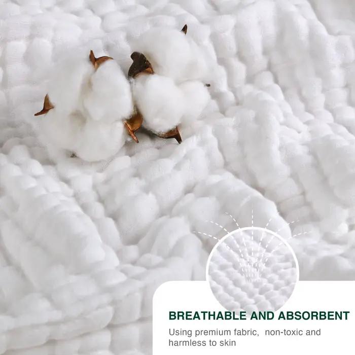 Couverture en mousseline 100% coton