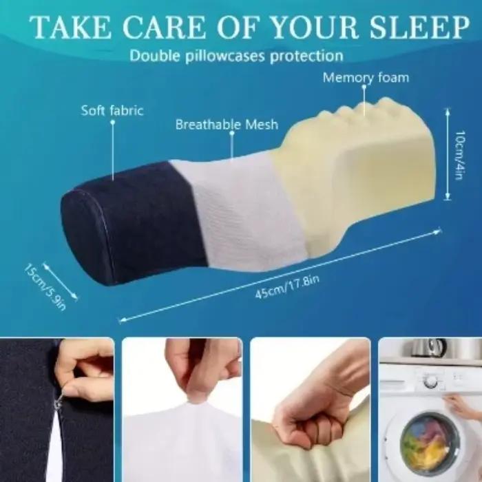 Oreiller orthopédique pour le cou : soutien cervical supérieur