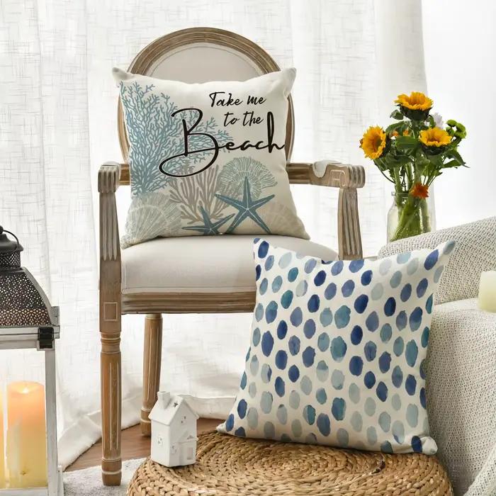 Housse de coussin d'été