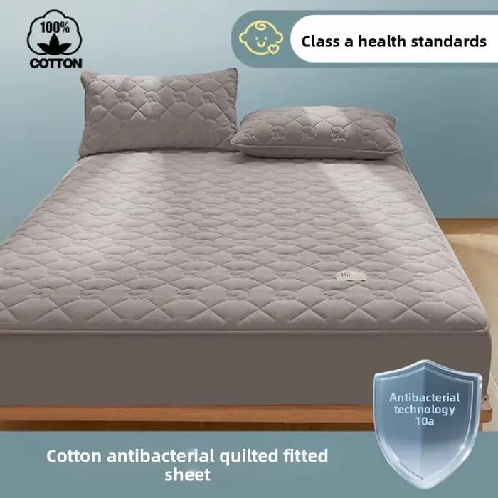 Protecteur de matelas matelassé 100% coton