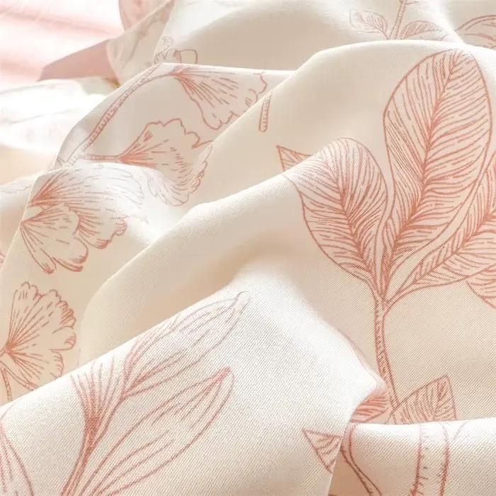 Bonenjoy – housse de couette à fleurs roses