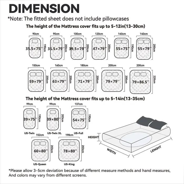 Protège-matelas matelassé imperméable