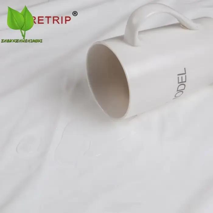 Housse de coussin imperméable lisse pour taie d'oreiller