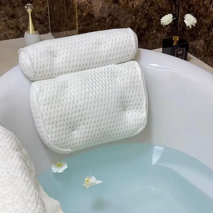 Oreiller de bain pour soutien de baignoire