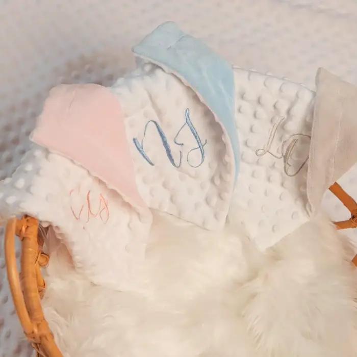 Couvertures personnalisées pour bébé avec nom