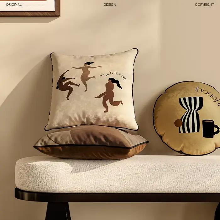 Housse de coussin nordique design