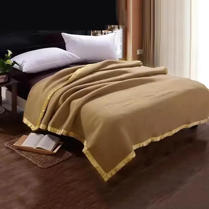 Couverture en laine 100% polaire
