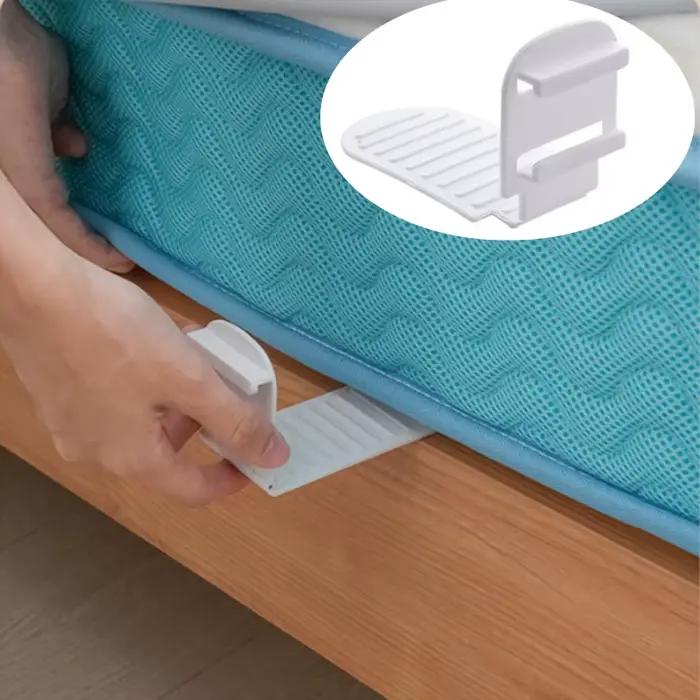 Lot de 4/8 attaches pliables pour draps de lit