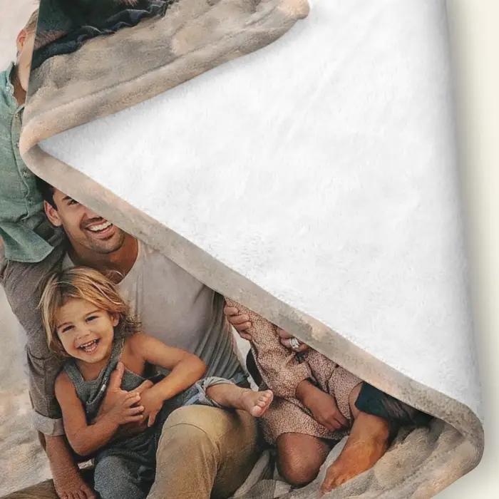 Couverture personnalisée avec visage Créez votre propre image