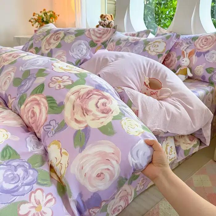 Parures de couette 100% coton