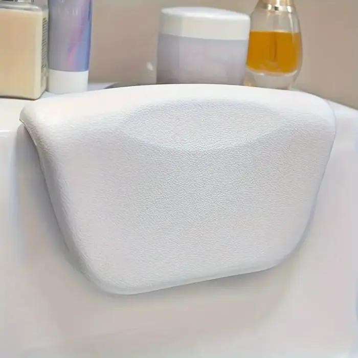 Coussin de baignoire de luxe antidérapant et doux pour le cou
