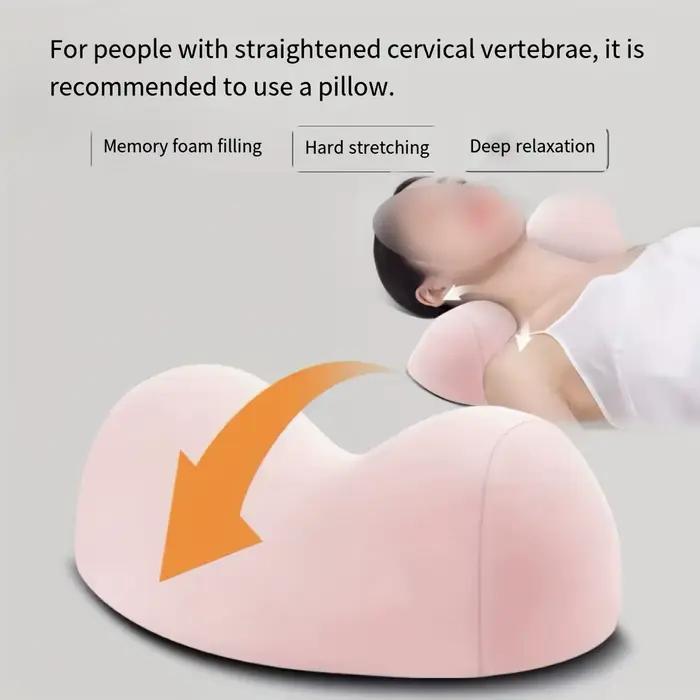 Oreiller cervical ergonomique pour le soutien du sommeil et l'alignement de la colonne vertébrale