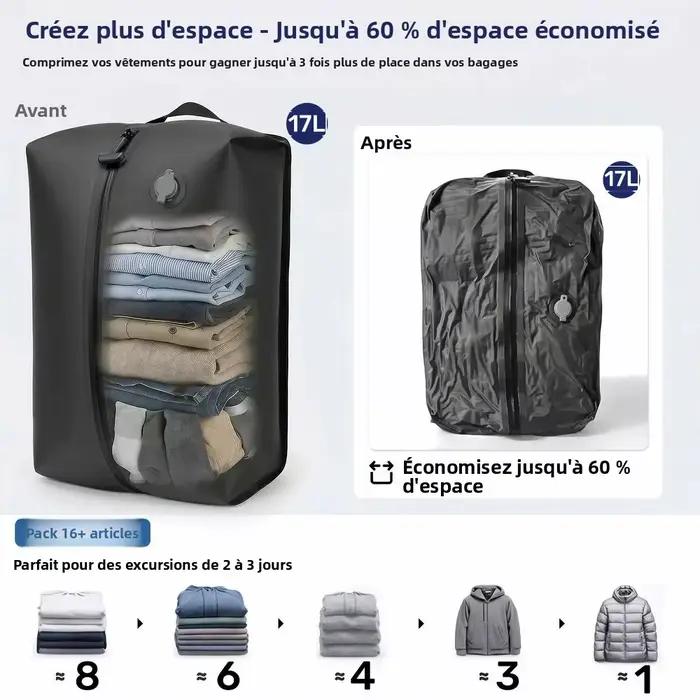 Sacs de rangement sous vide en TPU