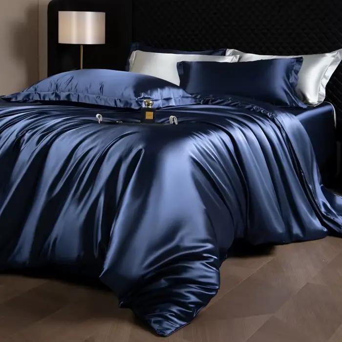 Ensemble de draps de lit en soie