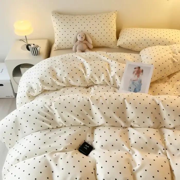 Ensemble de housse de couette en Satin 3 pièces (1 *