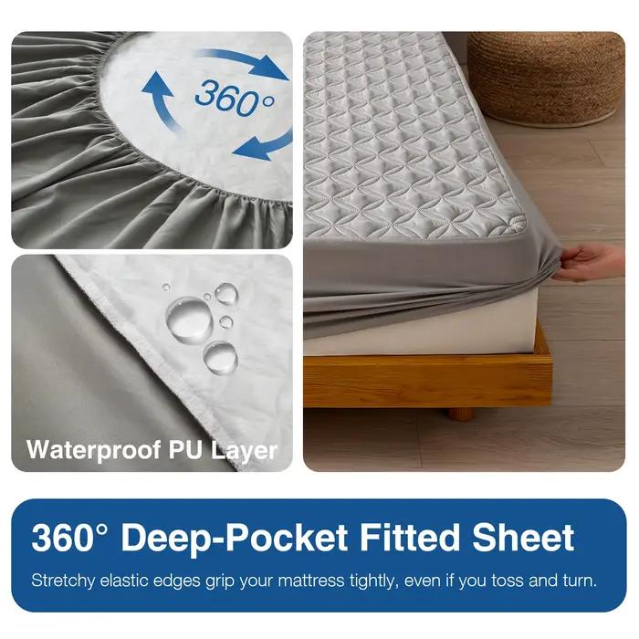 Protège-matelas matelassé imperméable