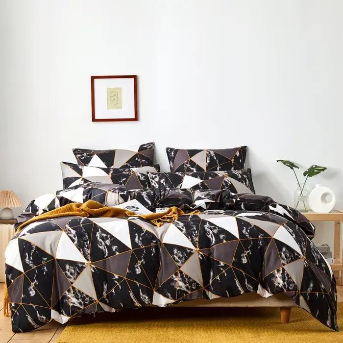 Ensemble de housse de couette en microfibre