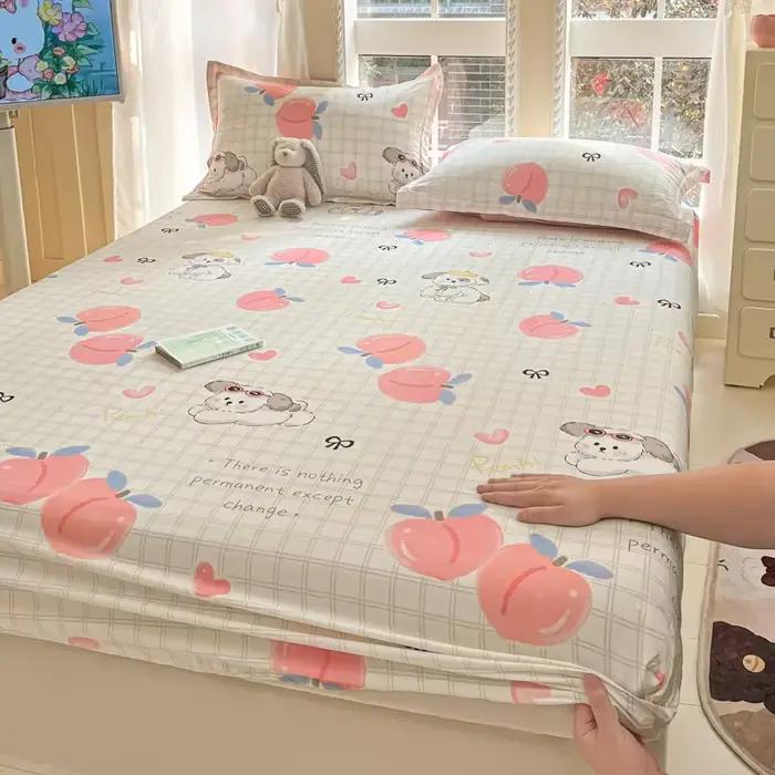 Juste de protection pour matelas en pur coton, housse de protection 100% coton, non ald et anti-poussière, pièce unique