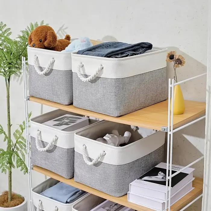 Panier de rangement pliable pour articles divers