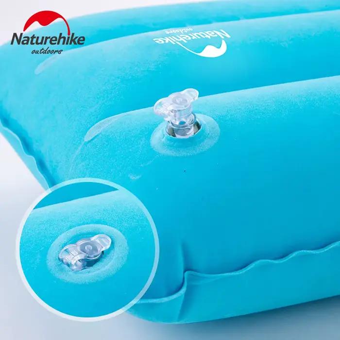 Naturehike – oreiller gonflable ultraléger et doux, pliable, Portable, confortable, pour Camping, voyage, randonnée, accessoires de plein air