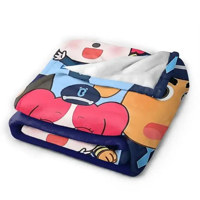Couverture en flanelle douce et chaude Sheriff Labrador