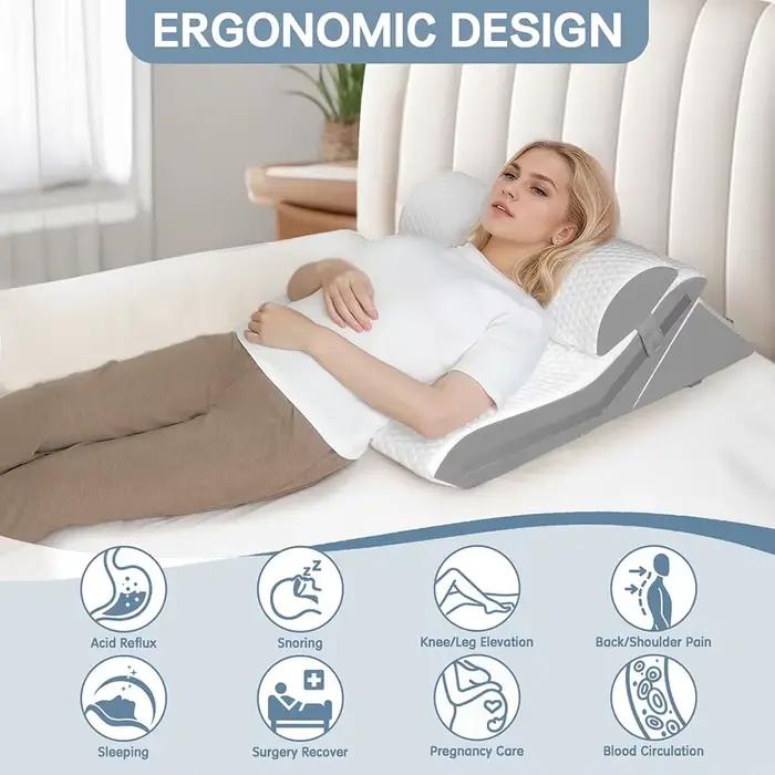 Coussin de lit compensé orthopédique 3 pièces pour post-chirurgie