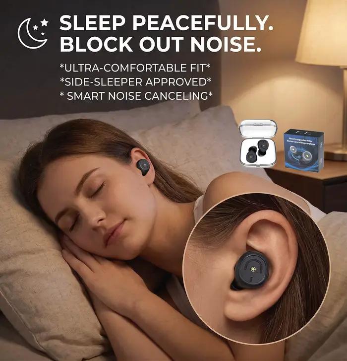 Bouchons d'oreilles anti-bruit 50 dB pour dormir