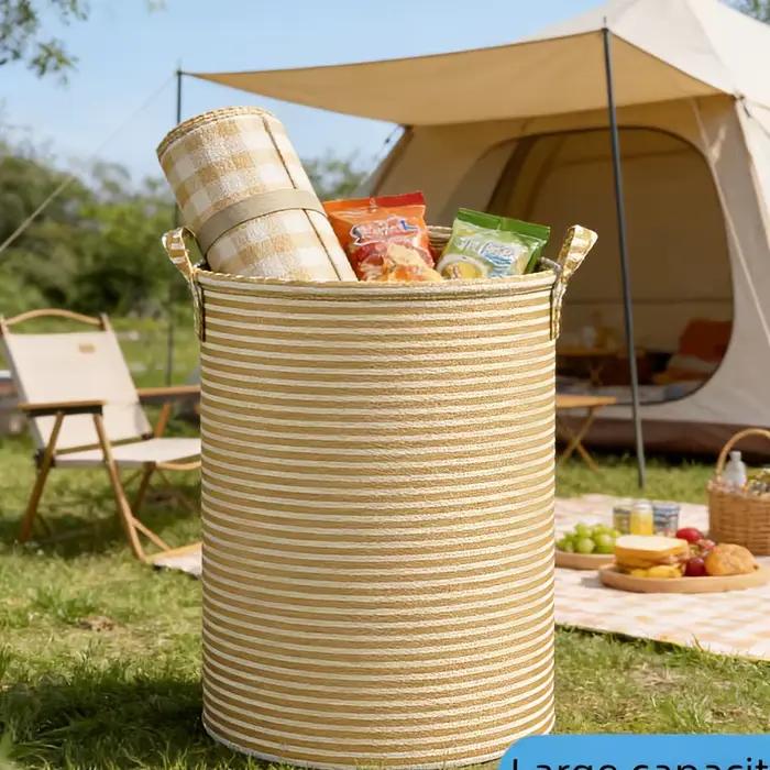 Panier à linge pliable de grande capacité