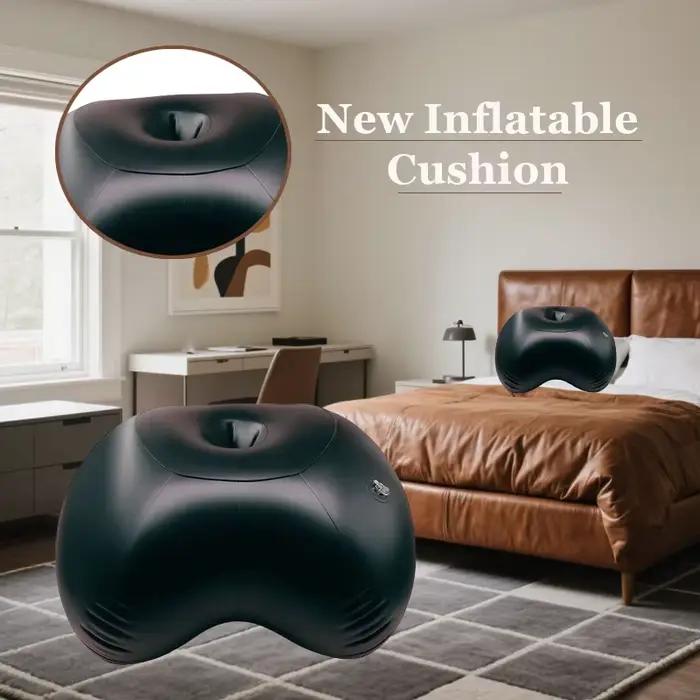 Coussin de décoration de canapé noir élégant et confortable