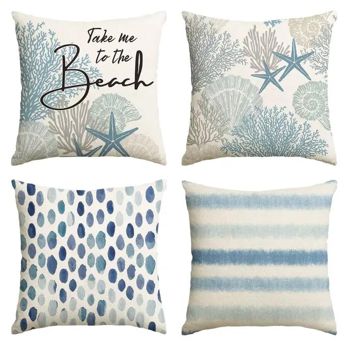Housse de coussin d'été