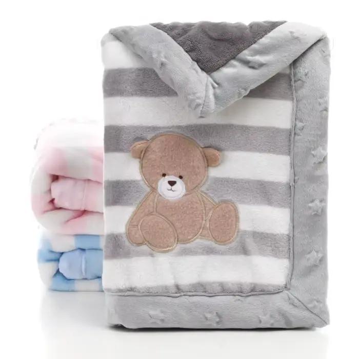 Couverture de bébé en flanelle