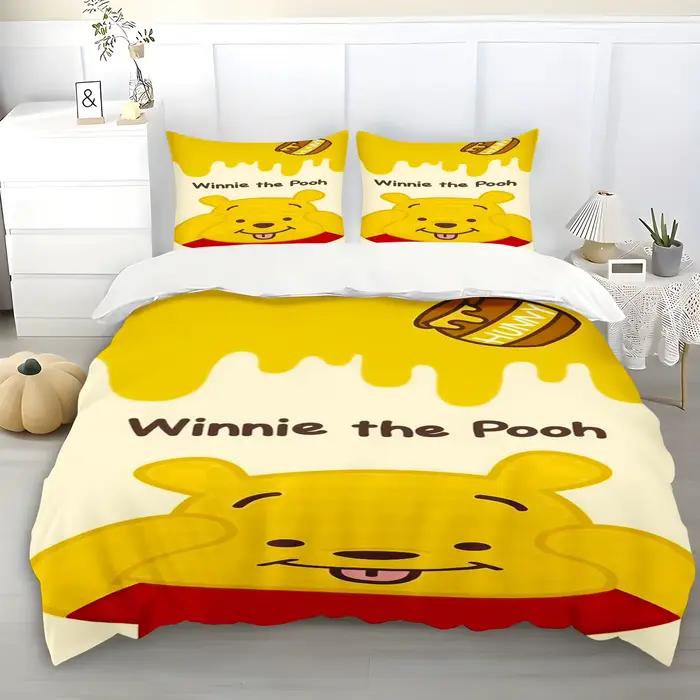 Housse de couette mignonne Winnie l'ourson
