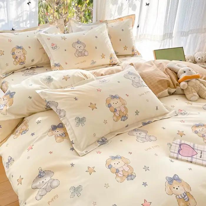 Ensemble de housse de couette 100% coton