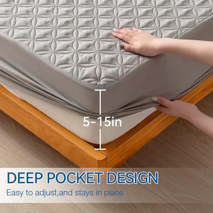Protège-matelas matelassé imperméable