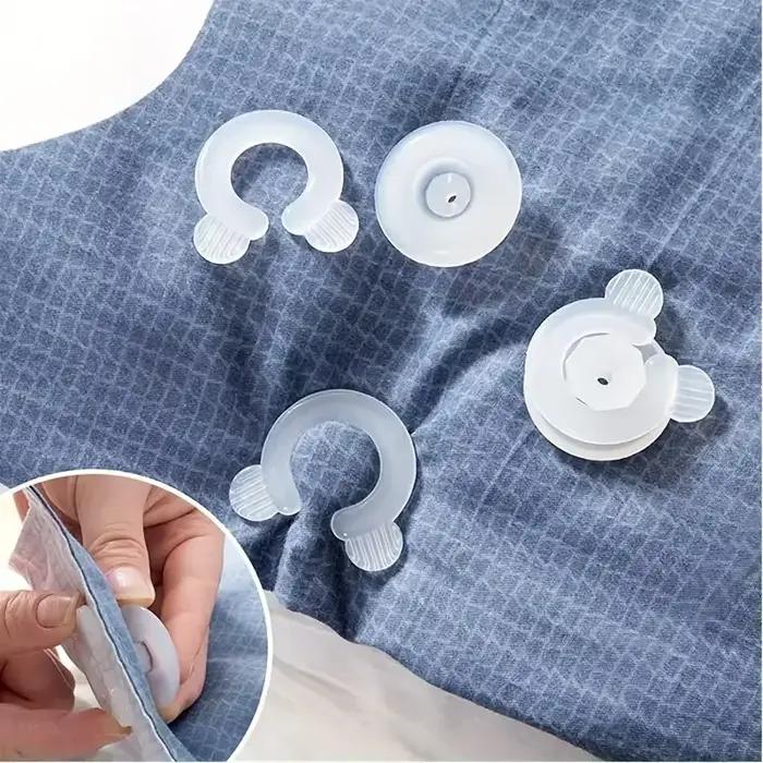 Réinitialisation de fixation confortable pour donut de couette en duvet