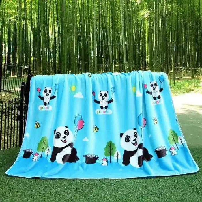 Printemps été nouveau-né couverture enfants pause déjeuner monocouche bébé