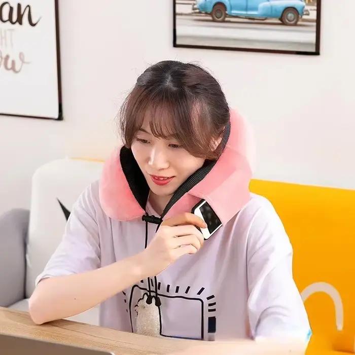 Oreillers cervical en mousse à mémoire de forme en forme de U