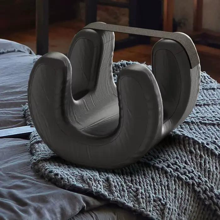 Oreiller de sommeil en mousse à mémoire de forme, réducteur de pression, anti-rides, soutien facial pour lit, appui-tête, sommeil sur le ventre