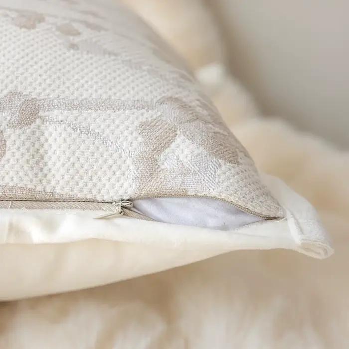 Housse de coussin décorative pour canapé français 45x45cm